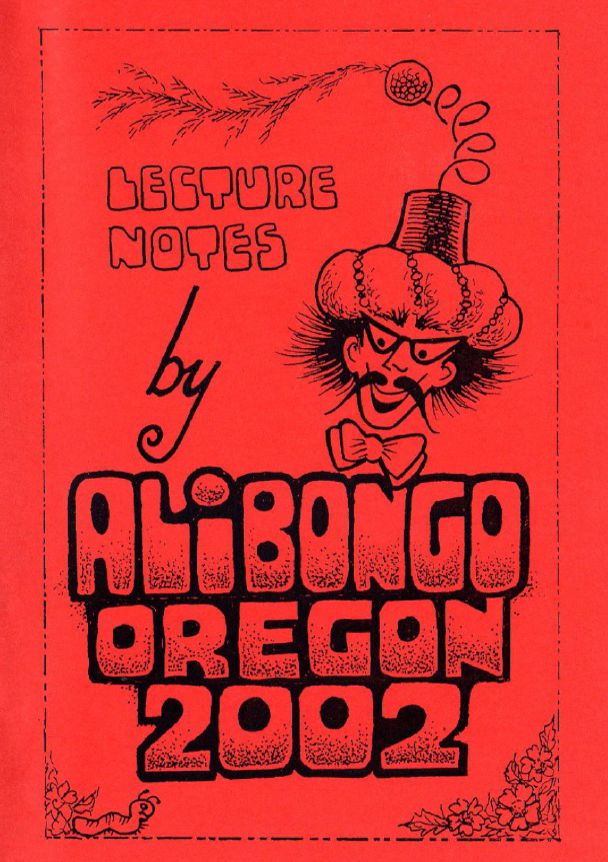 Ali Bongo - Lecture Notes Oregon 2002